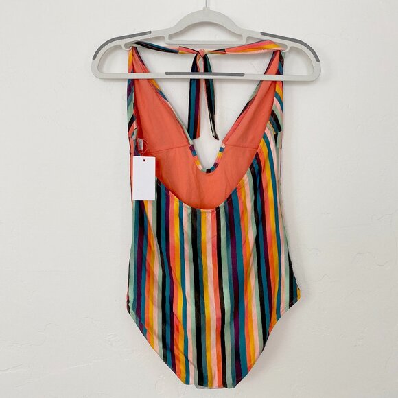 Plunge swimsuit - Picture 2 of 7